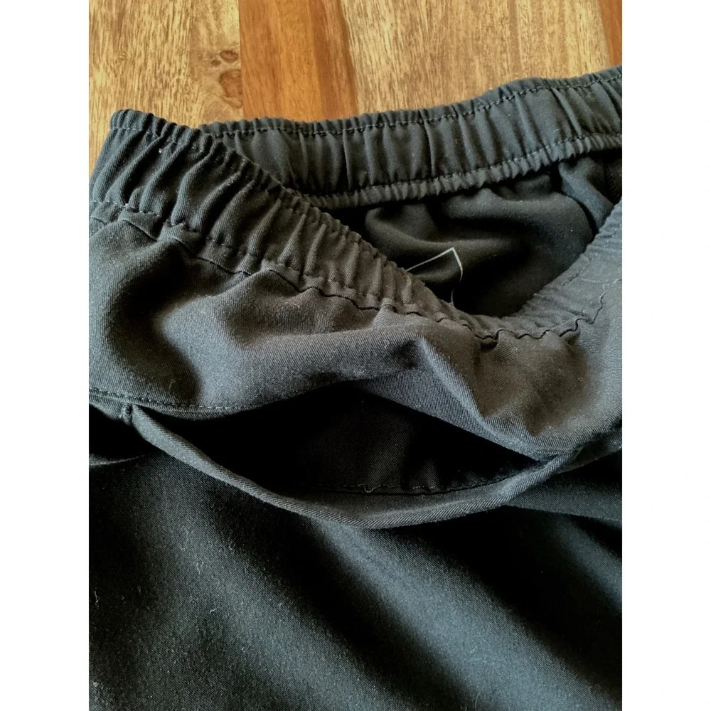 FIGS Mens Tansen Jogger Scrub Pants Large Black Technical Collection Flaw